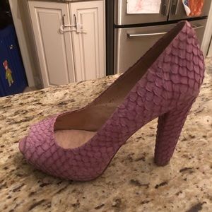 House of Harlow 1960 open toe pumps